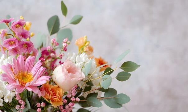 Bruid achtergrond bloemen