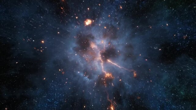 An ethereal galaxy glows within the vast cosmos, featuring a swirling nebula and stardust textures that create a dreamy science fiction universe wallpaper under the light of a distant supernova