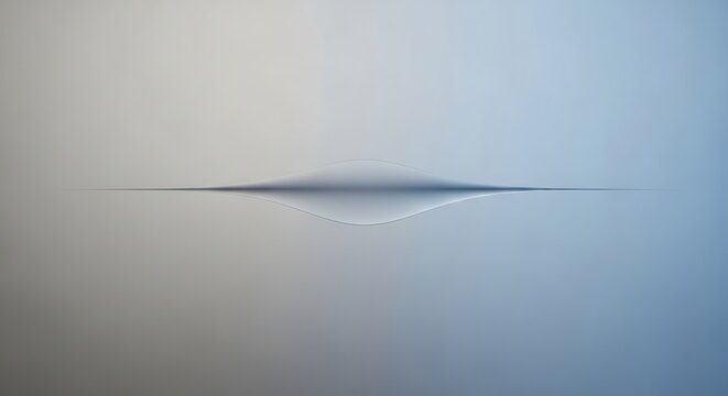 A serene and minimalist depiction of a subtle ripple on calm water, captured from a direct overhead viewpoint, showcasing simplicity and elegance.