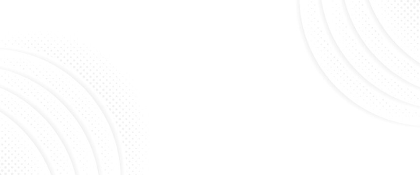 Futuristic gray white abstract background with glowing white lines. shining wave lines pattern for banner, wallpaper, cover. Vector illustration