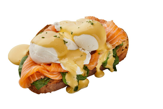 Gourmet Smoked Salmon Eggs Benedict on Toasted Sourdough: A High-Protein Luxury Brunch Recipe with Creamy Hollandaise Sauce