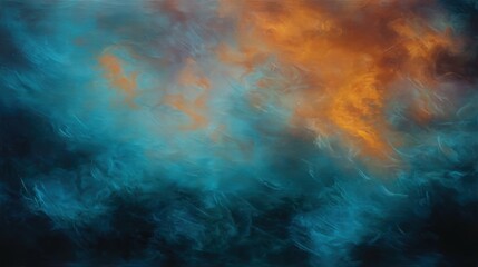 Dark abstract background featuring heavy oil paint texture, generative AI for artistic design, resource