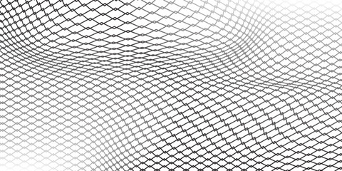 Mesh texture for fishing nets. Seamless pattern for sportswear or soccer goal, volleyball net, basketball hoop © inayah