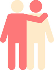 Emotional Connection that symbolize love, care, empathy and emotion. Connectioneering concept.