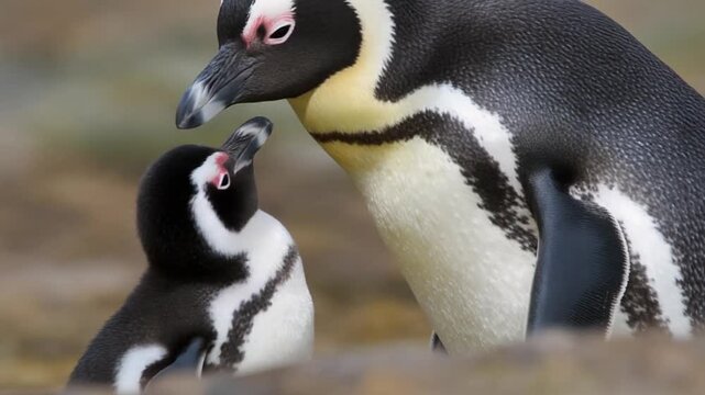 Cute cartoon penguin greenscreen character adorable mascot bright green background chroma key animation render transparent alpha clip for kids entertainment branding project