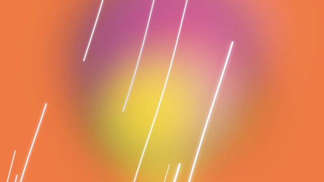 Abstract streaks of luminous light create a vibrant, fluid motion in a fiery gradient