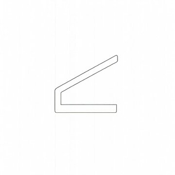 Seamless Loop of Abstract Geometric Angle Calculation Diagram for Educational Background
