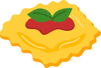 ravioli with tomato sauce food