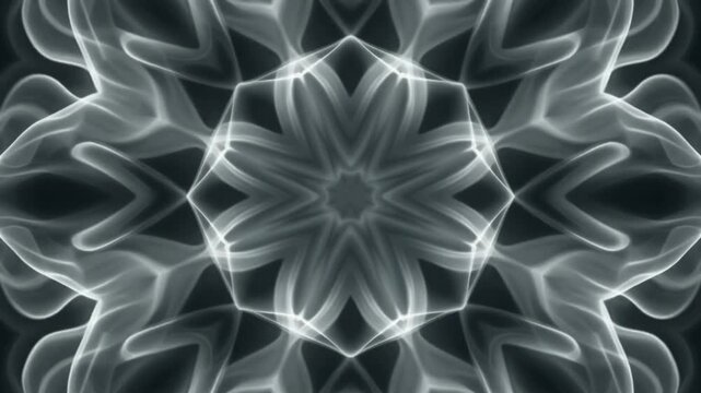 Soft neutral gray mandala minimalist geometric ornamental decorative abstract symmetry background wallpaper calm zen meditation harmony spiritual elegant pattern texture art design 