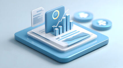 File icon displaying data growth