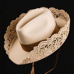 Hats with intricate brims