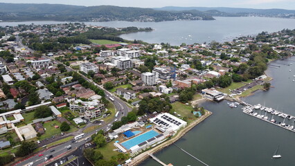 Development of residential seaside town