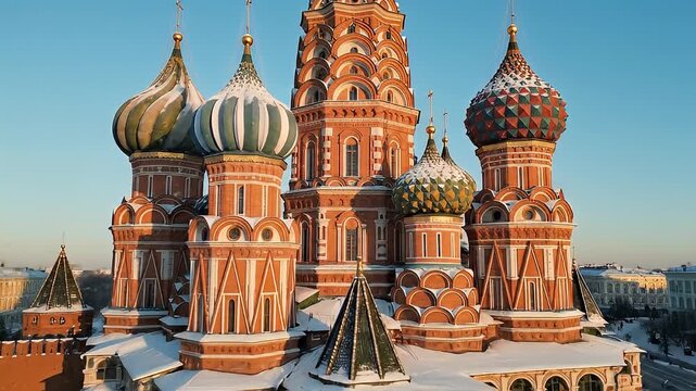 Video Tour Of Saint Basil Cathedral Moscow Architecture.