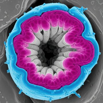Detailed Insect Morphology Highlighting Internal Reproductive Storage And Function