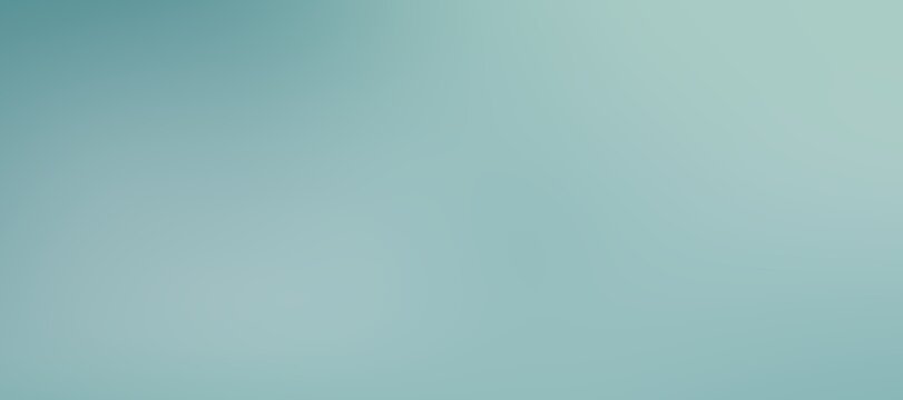 Minimalist light blue and teal gradient background texture for modern design projects