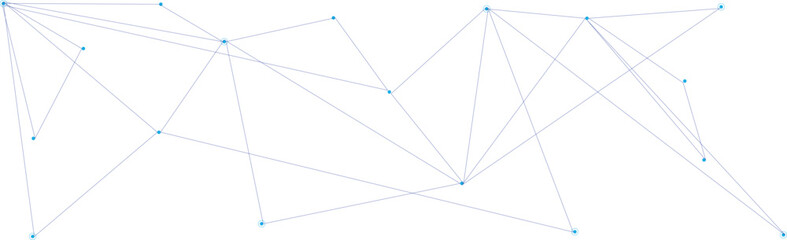 Minimal Blue Network Connection Background © Design Point