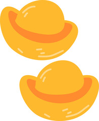 chinese gold ingots lunar new year