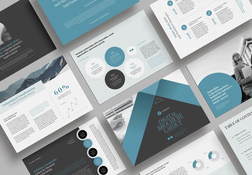 Digital Brochure Layout