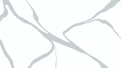 Fototapeta premium Abstract Grey Brushstrokes on White Background, Artistic and Minimalist Design