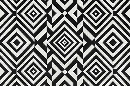 Abstract optical illusion pattern