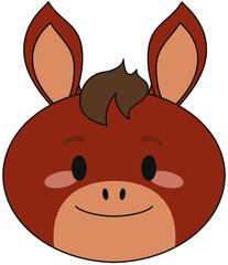 동물말(기본테두리얼굴기본표정)