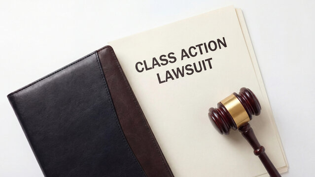 Class action lawsuit legal documentation representing collective litigation group plaintiff representation mass tort claims and consumer rights protection for civil justice proceedings