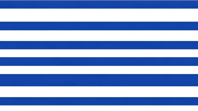 Classic nautical blue and white horizontal stripes pattern background for summer maritime fashion and decor