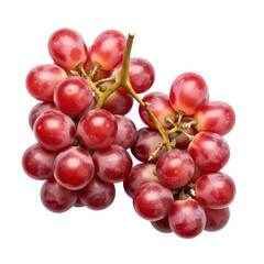 Fototapeta premium Vibrant Bunch of Red Grapes: Capture the exquisite beauty of fresh, juicy red grapes, a symbol of sweetness and vitality, presented in a close-up, tempting display.