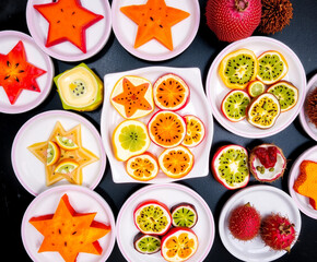 vector illustration of a set of christmas elements