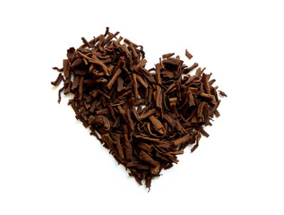 heart shaped chocolate