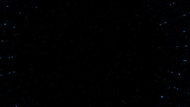 Flying Starfield Loop Background &ndash; Space Warp Speed Multi Format