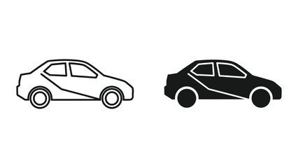 Fototapeta premium Two cars side by side