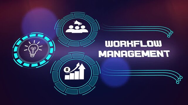 Strategic workflow management for optimizing business processes, professional task automation and corporate efficiency growth