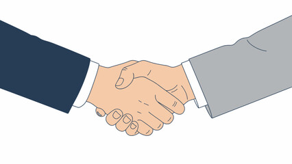 Business Partnership Handshake