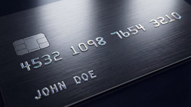 Black Credit card 