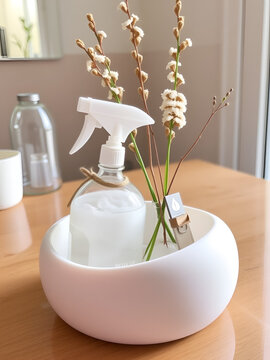 Asciuga posate fai da te in vaso e sottovaso in plastica antiruggine e asciugatura naturale