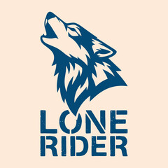 Lone Rider Howling Wolf © Mohammedraihanul