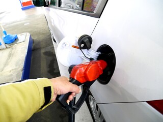 自家用車への給油