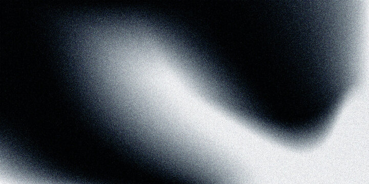 Abstract grayscale background with heavy film grain and streaks crossing a dark textured surface, creating a moody, minimal, modern. monochrome black and white poster header backdrop