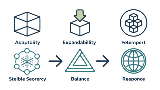 Achieving Balance through Adaptability and Stability in Global Systems and Responses