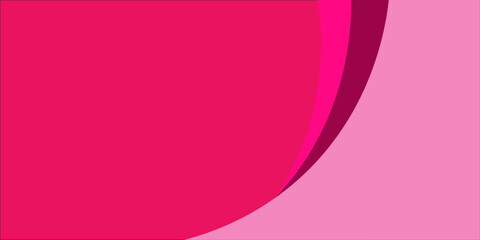 Obraz premium Pink abstract background with flowing ribbon design.