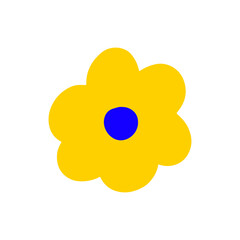 Flower graphic design vector illustration