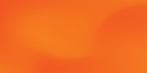Minimal abstract orange gradient fluid background design with Halftone dots colorful. Future geometric patterns with line effect. Bright colors graphic creative concept modern art