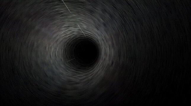 Abstract Tunnel Stock Video with Animated Lines