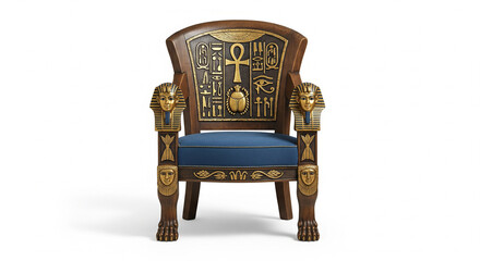 antique chair isolated