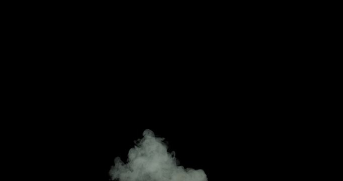 Realistic smoke and mist texture creating a mysterious atmospheric background for creative design and video projects.