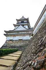 高知城　現存天守と石垣　高知県高知市