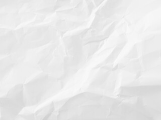 Obraz premium Paper background texture crumple wrinkle white pattern, torn newspaper abstract rough vintage wall parchment crease scrapbook coraboard, wrinkled aged crushed crumpled