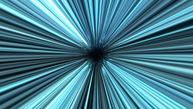 Warp Speed Starfield Loop Background &ndash; Space Multi Format