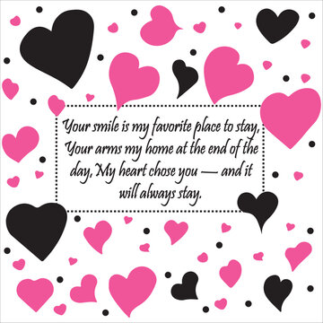 Love Note Svg Design, Velantine day design, Poetry